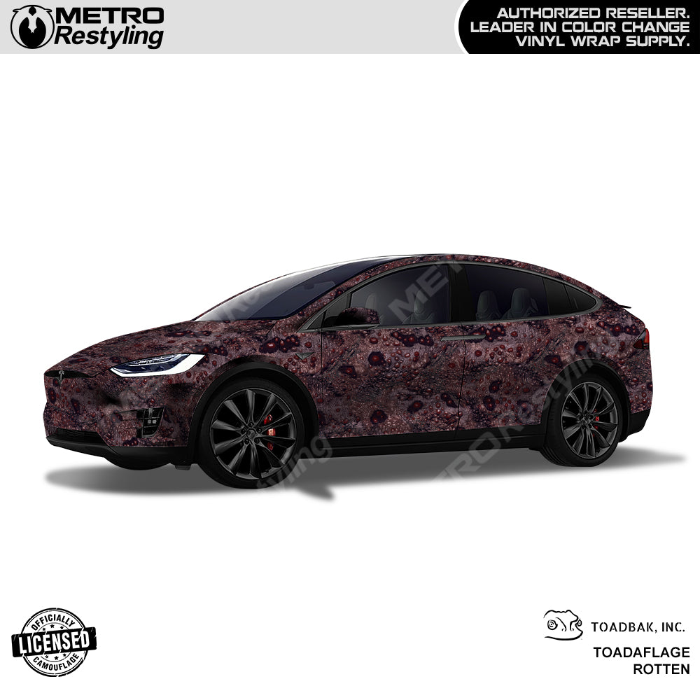Toadaflage Rotten Camo car wrap