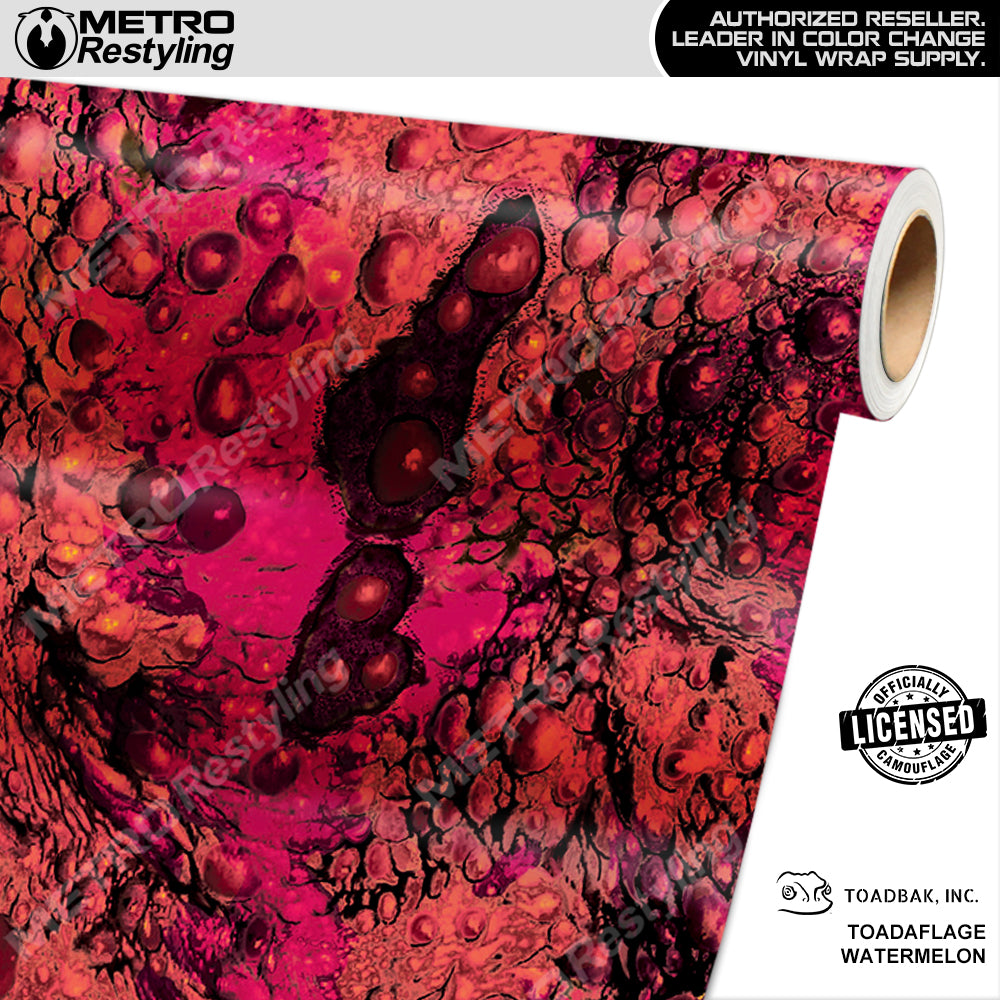 Toadaflage Watermelon Camouflage Vinyl Wrap Film
