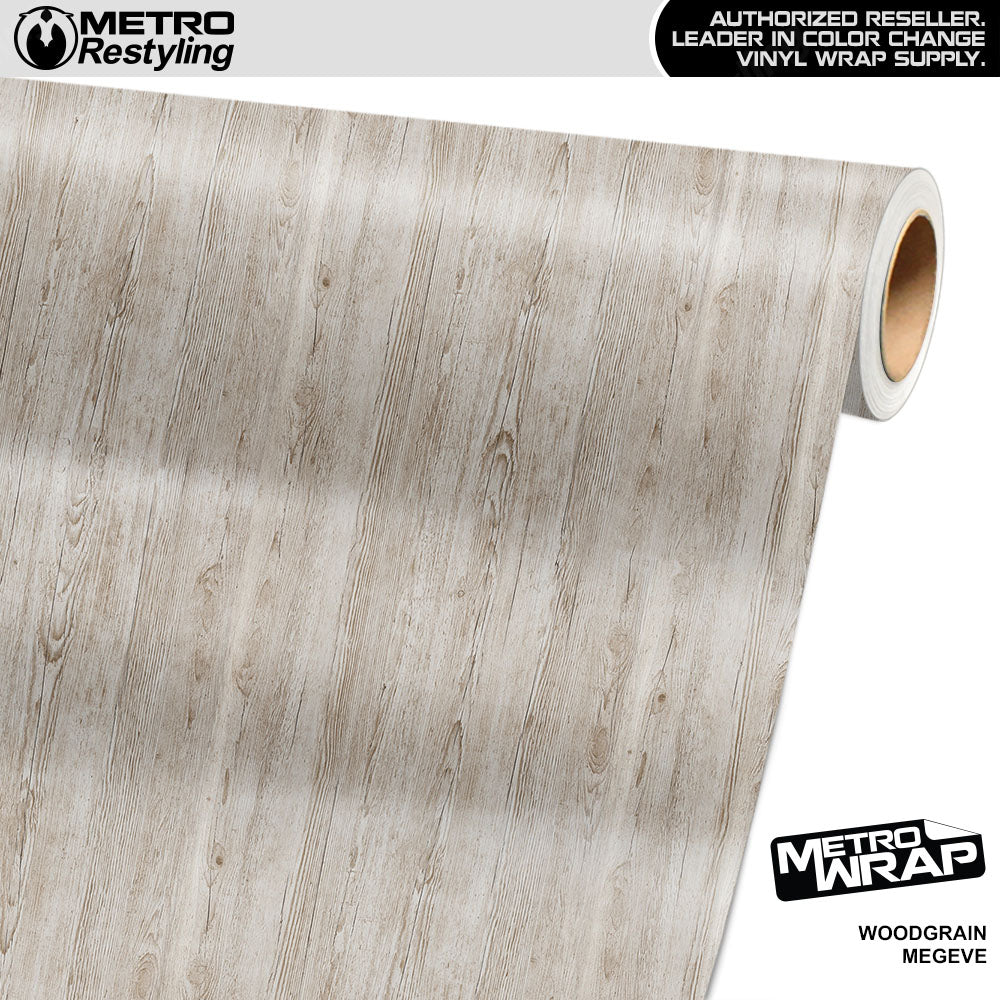 Metro Wrap Woodgrain Megeve Vinyl Film