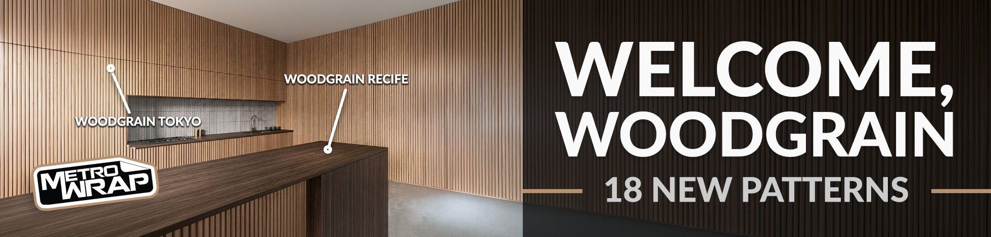 Metro Wrap Woodgrain Patterns