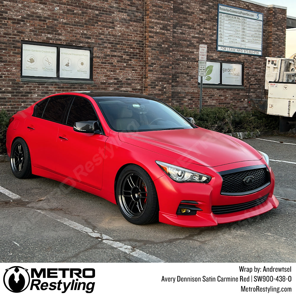 Infiniti Red Wrap