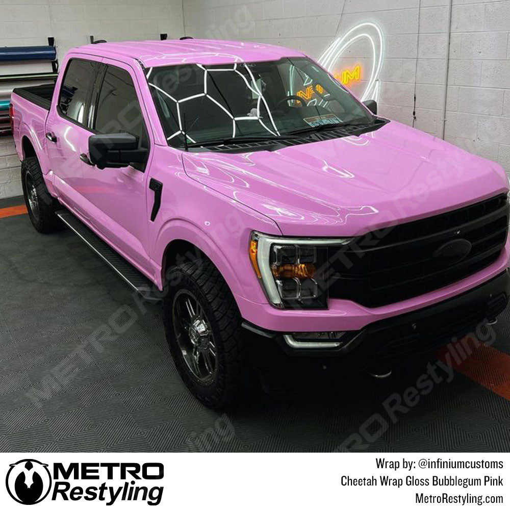 pink f150 wrap