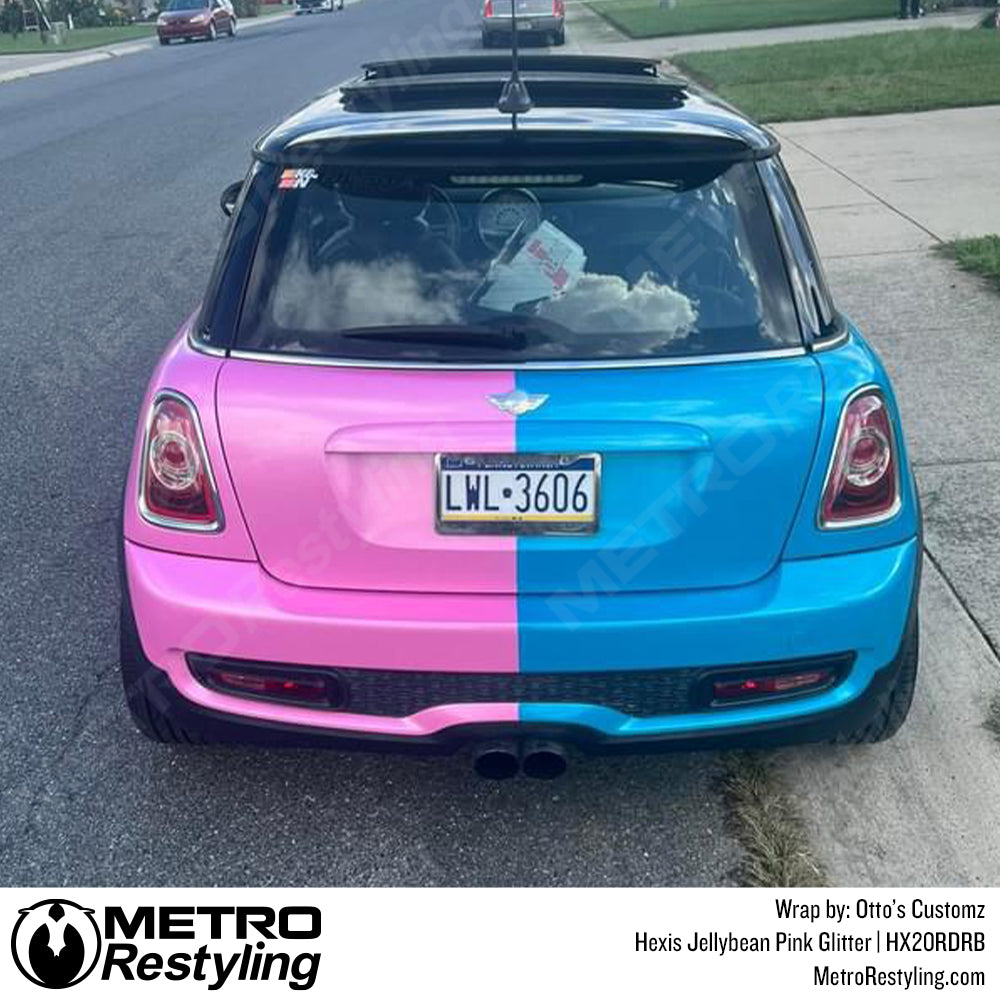 Pink And Blue Wrap