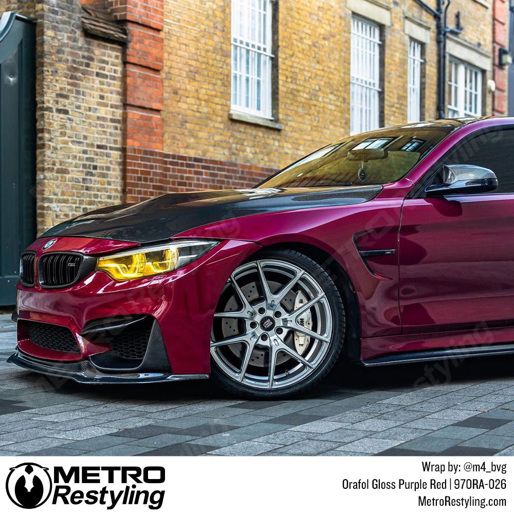 Red Purple Bmw