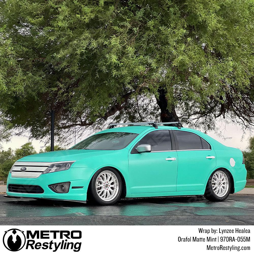 teal ford fusion wrap