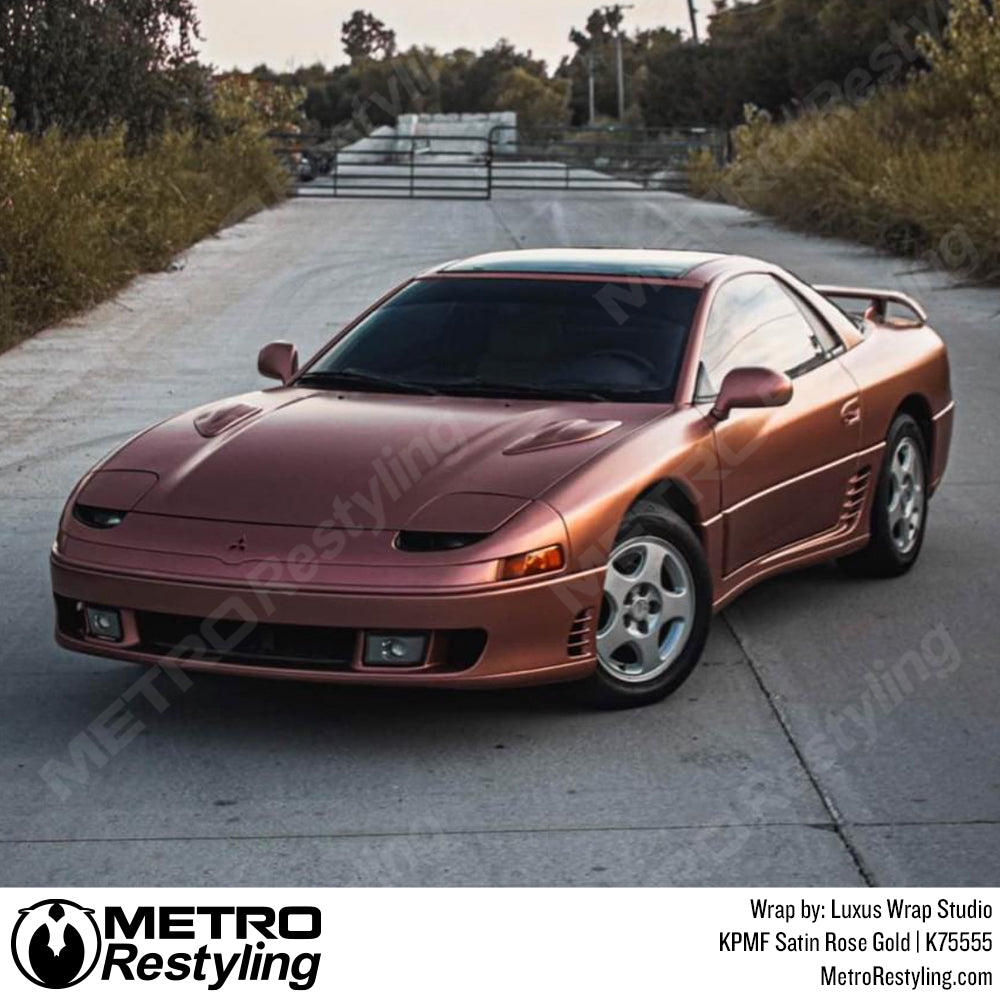 Metro Satin Rose Gold Vinyl Wrap