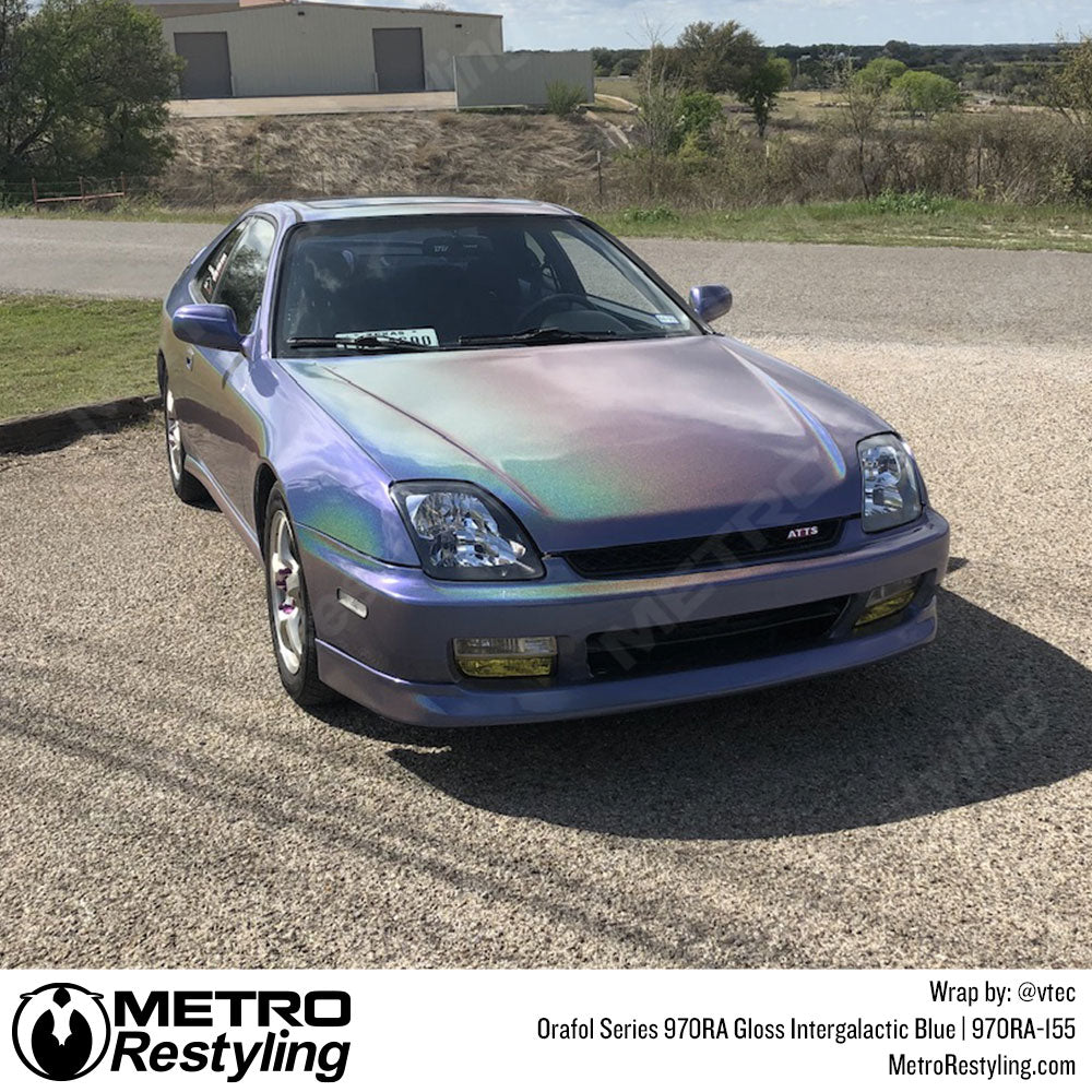 Blue Glossy Honda Wrap