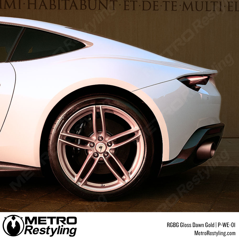 RGBG Gloss Dawn Gold Colored PPF | P-WE-01