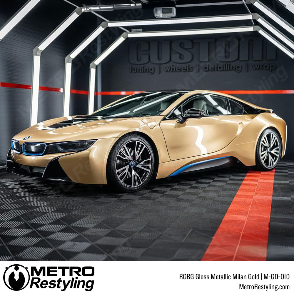 RGBG Gloss Metallic Milan Gold Colored PPF | M-GD-010