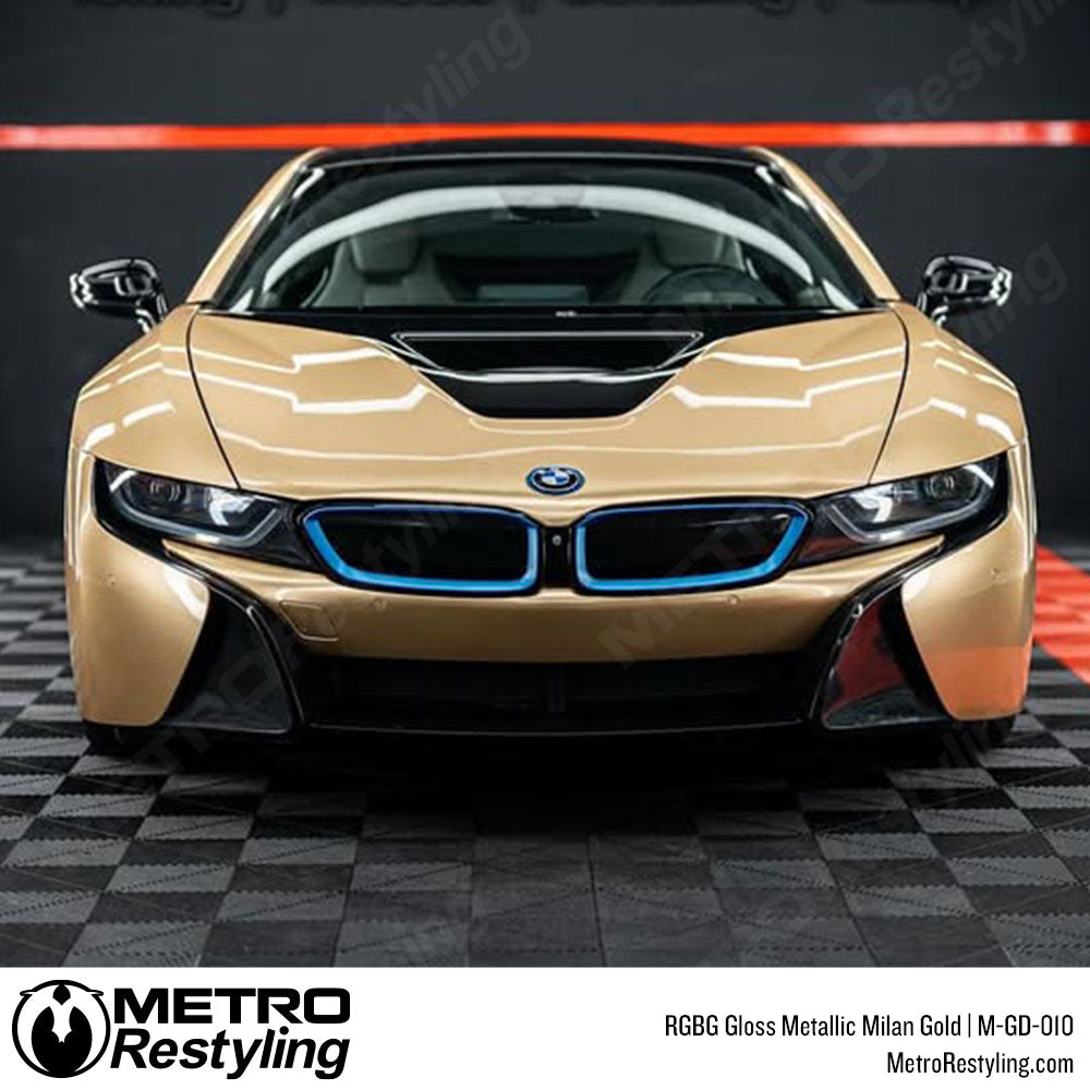 RGBG Gloss Metallic Milan Gold Colored PPF | M-GD-010