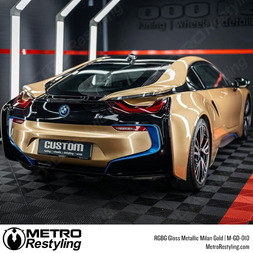 RGBG Gloss Metallic Milan Gold Colored PPF | M-GD-010