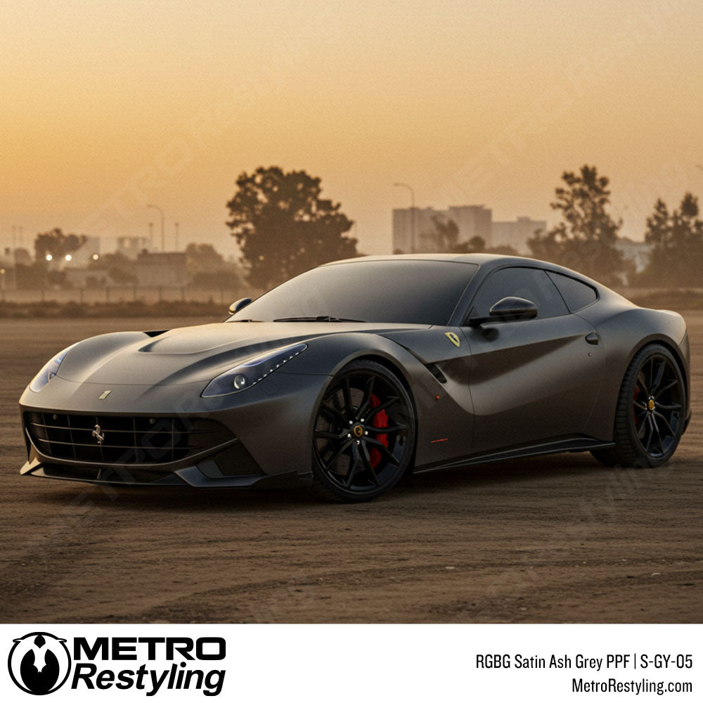 RGBG Satin Ash Grey Colored PPF | S-GY-05