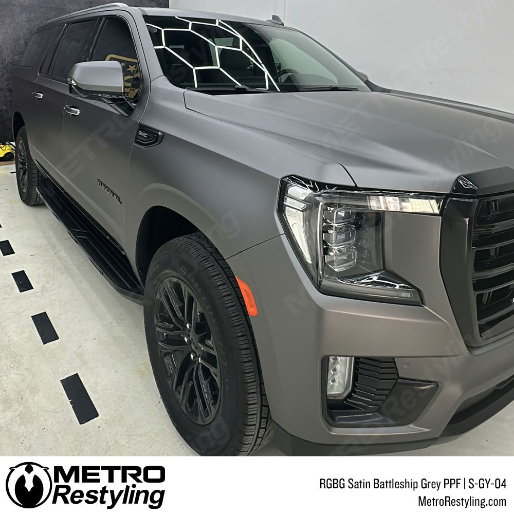 RGBG Satin Battleship Grey Colored PPF | S-GY-04