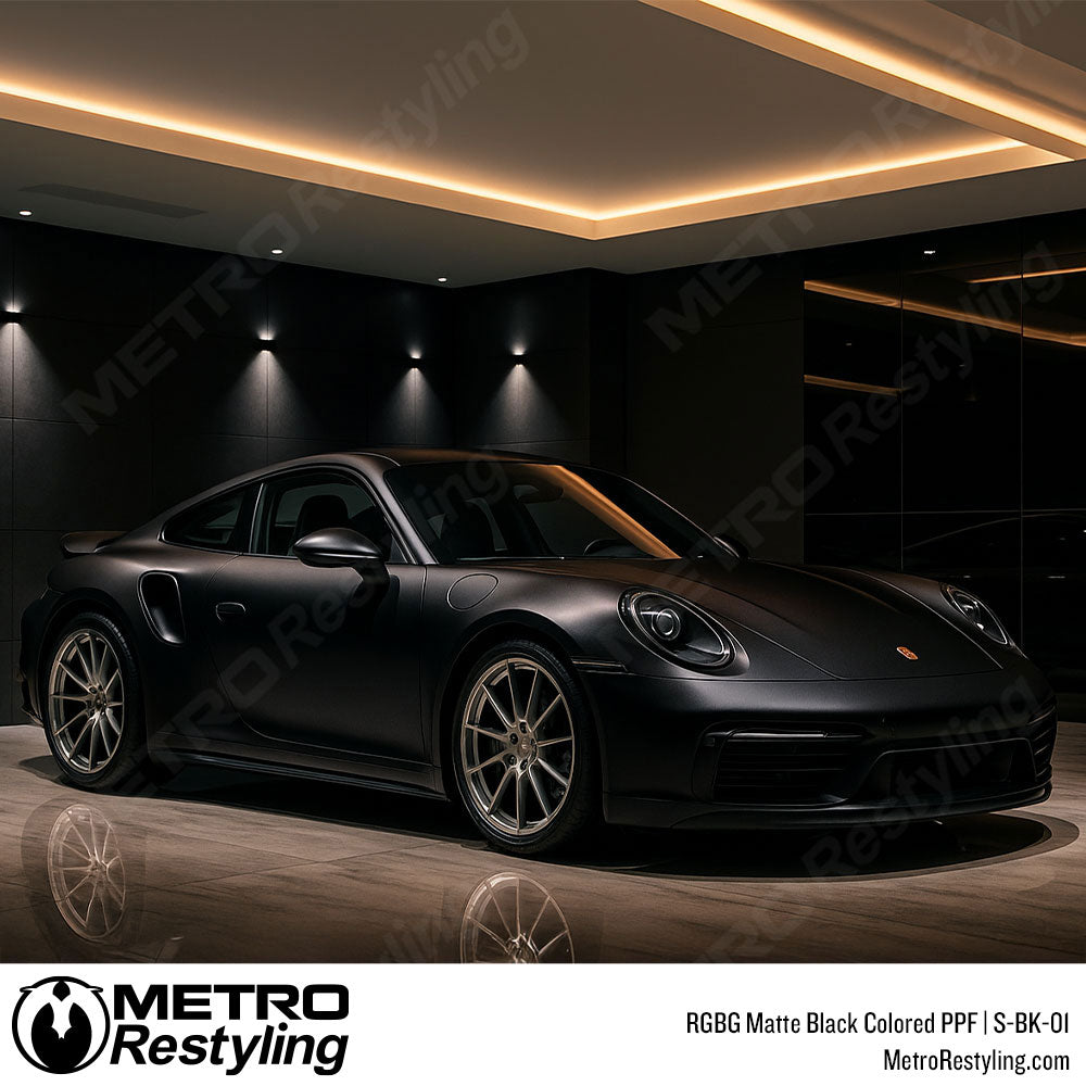RGBG Matte Black Colored PPF | S-BK-01