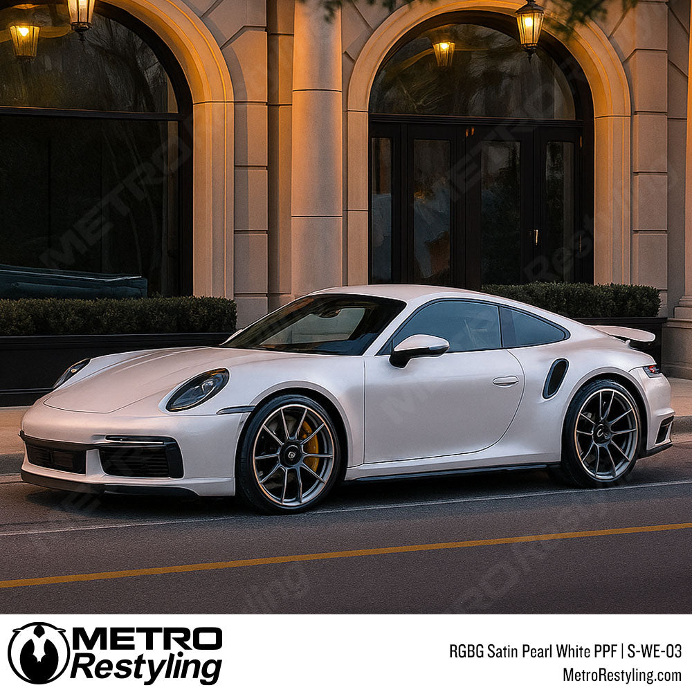 RGBG Satin Pearl White Colored PPF | S-WE-03