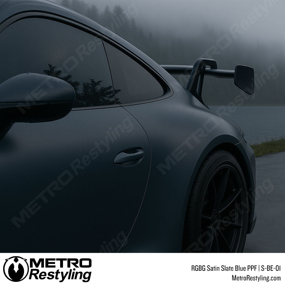 RGBG Satin Slate Blue Colored PPF | S-BE-01