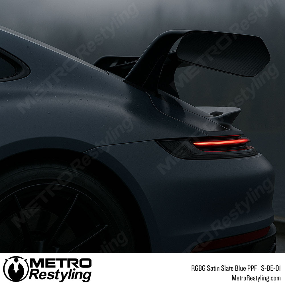 RGBG Satin Slate Blue Colored PPF | S-BE-01