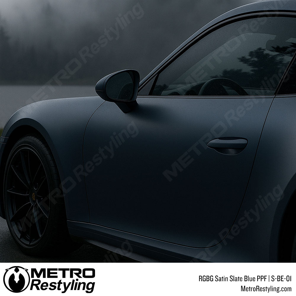 RGBG Satin Slate Blue Colored PPF | S-BE-01