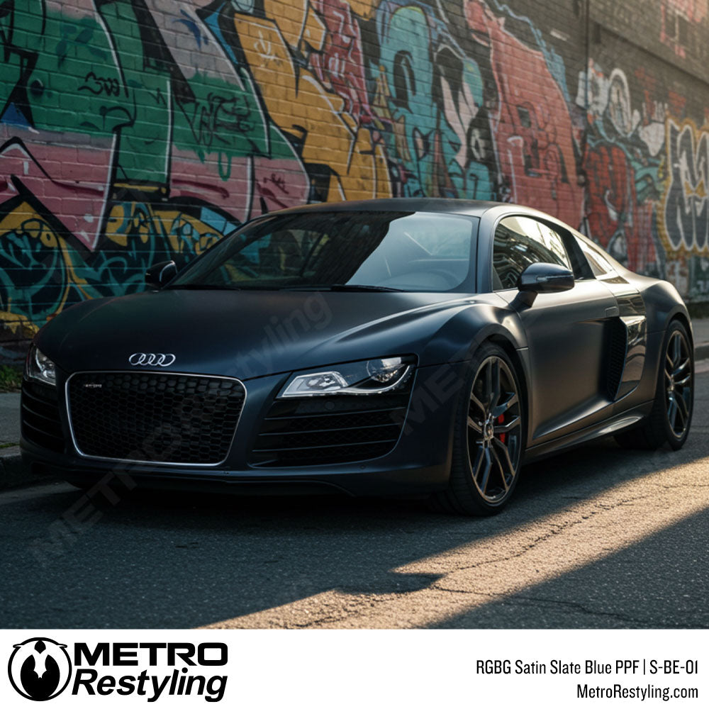 RGBG Satin Slate Blue Colored PPF | S-BE-01