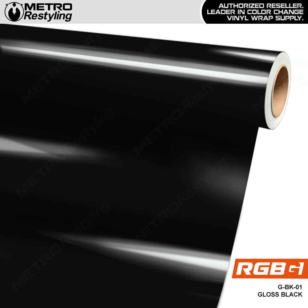 RGBG Gloss Black Colored PPF | G-BK-01
