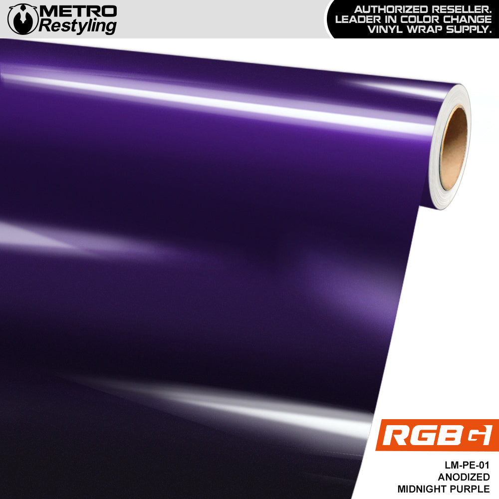 RGBG Anodized Midnight Purple Colored PPF | Metro Restyling