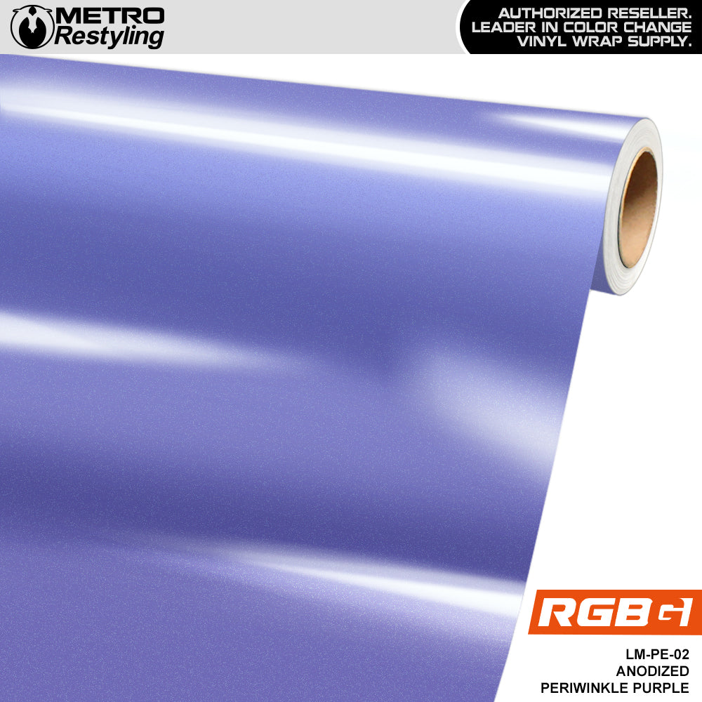 RGBG Anodized Periwinkle Purple Colored PPF | Metro Restyling