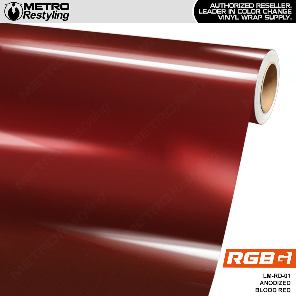 RGBG Gloss Blood Red Colored PPF | LM-RD-01