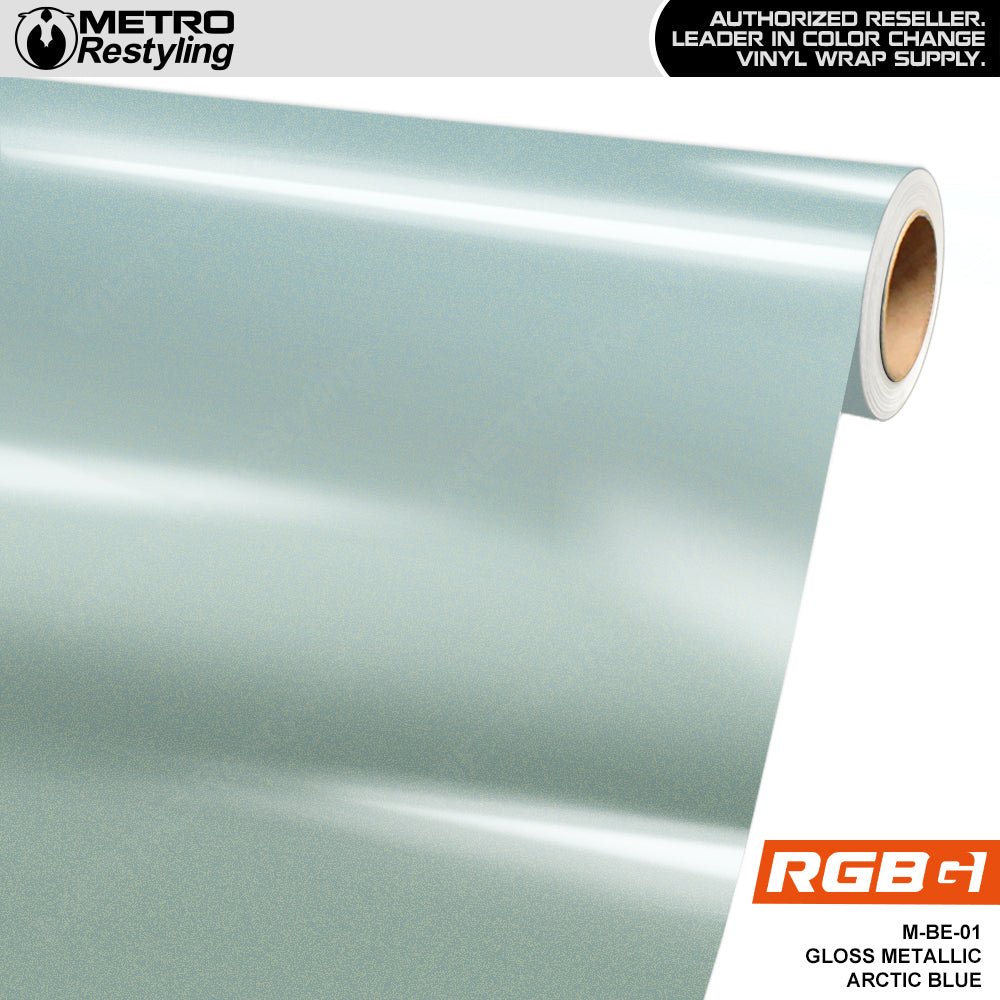 RGBG Gloss Metallic Arctic Blue Colored PPF