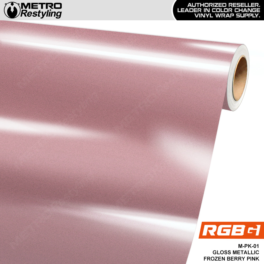 RGBG Gloss Metallic Frozen Berry Pink Colored PPF | M-PK-01
