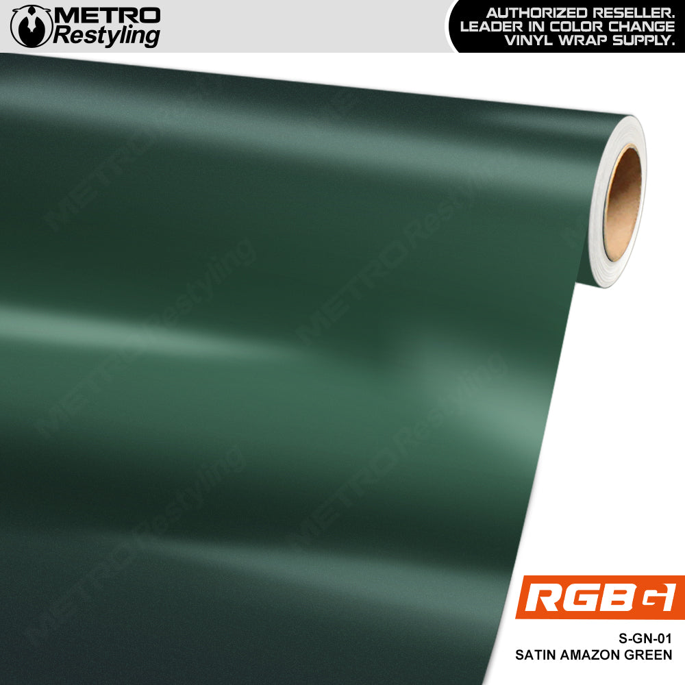 RGBG Satin Amazon Green Colored PPF | S-GN-01