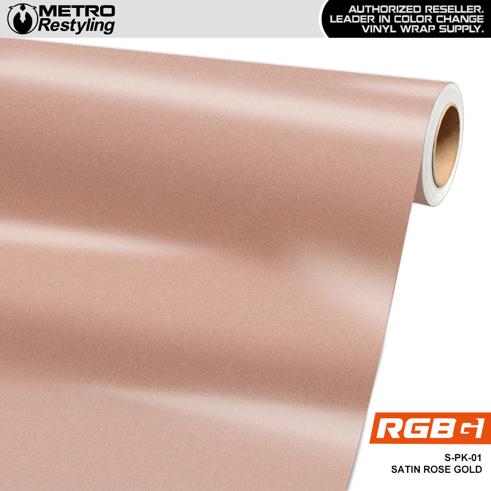 RGBG Satin Rose Gold Colored PPF | S-PK-01