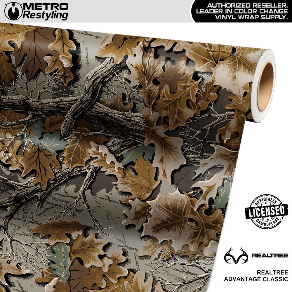 Realtree Advantage Classic Camo Vinyl Wrap Film