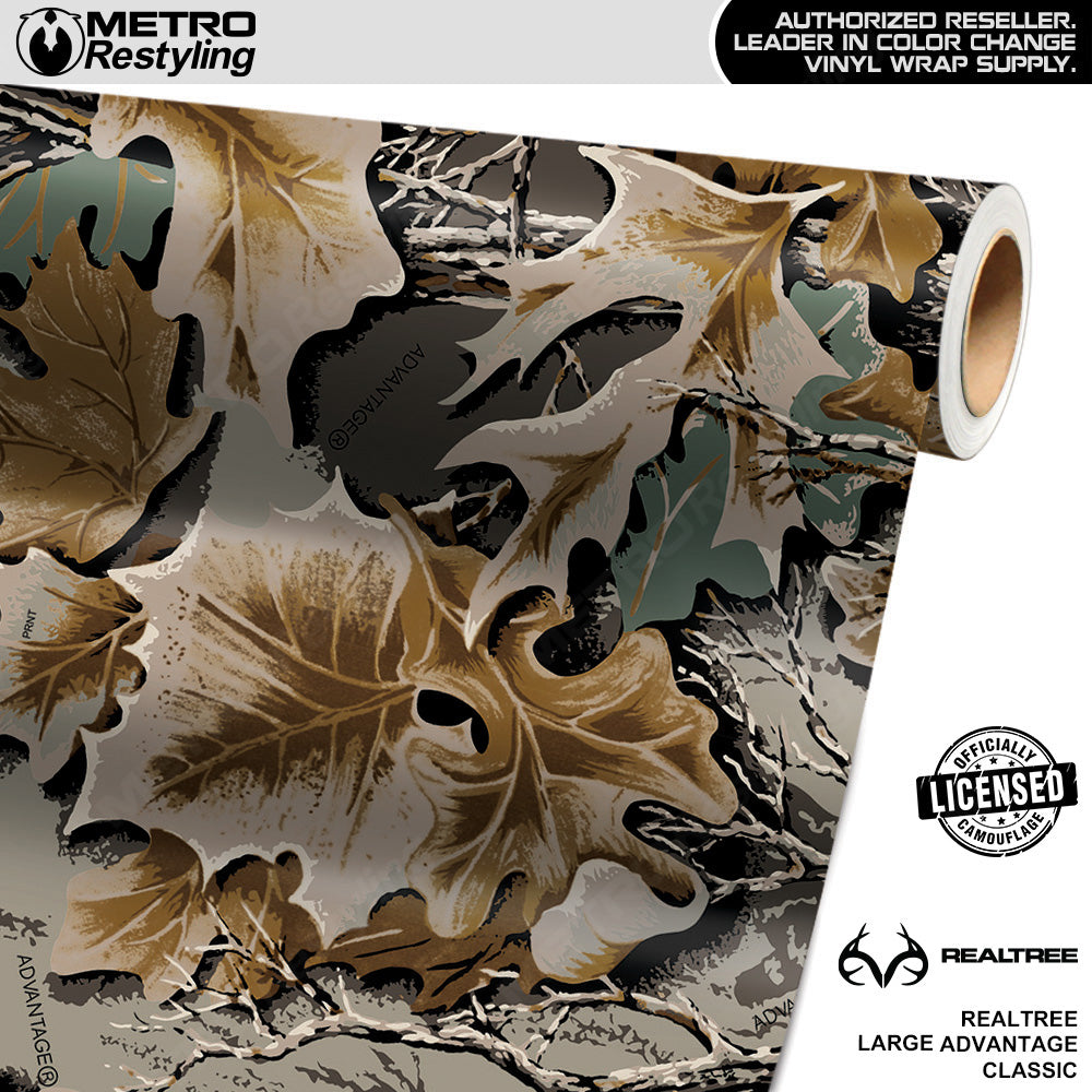Realtree Large Advantage Classic Camo Vinyl Wrap Film