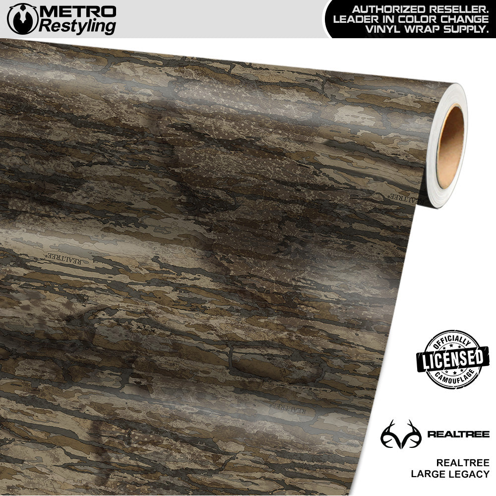 Realtree Large Legacy Camouflage Vinyl Wrap Film