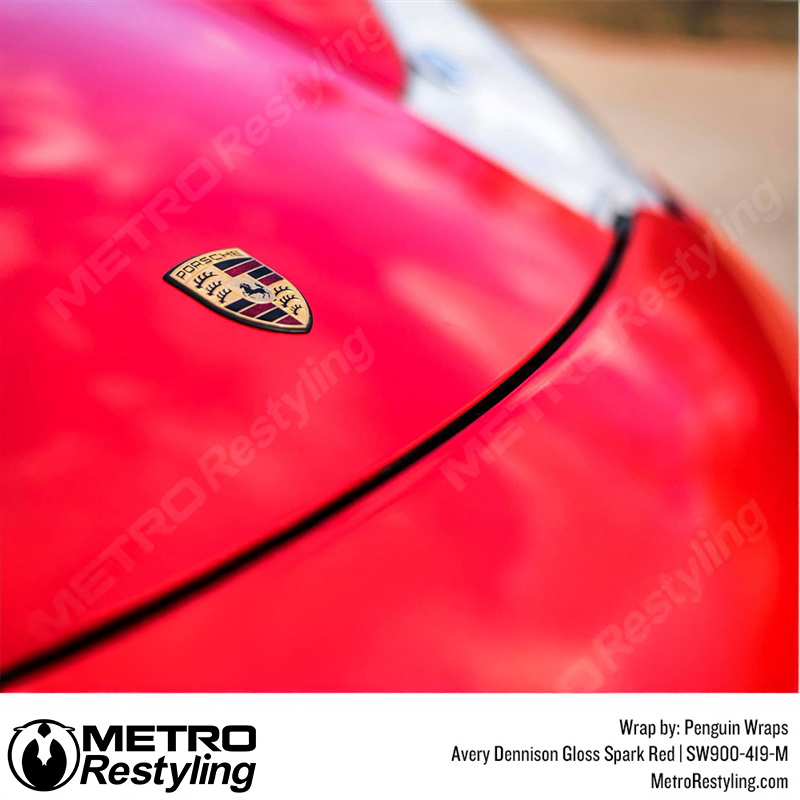 Gloss Spark Red Porsche
