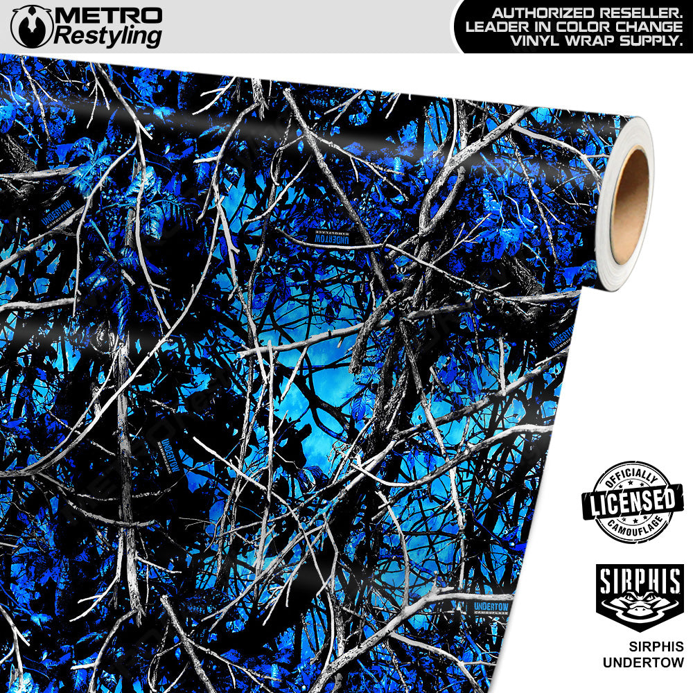 Sirphis Undertow Camouflage Vinyl Wrap Film