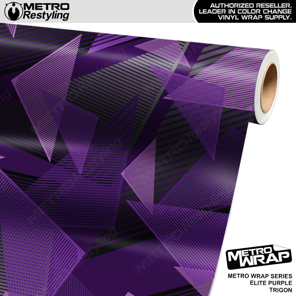 Metro Wrap Trigon Elite Purple Vinyl Film