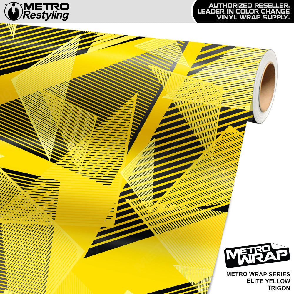 Metro Wrap Trigon Elite Yellow Vinyl Film