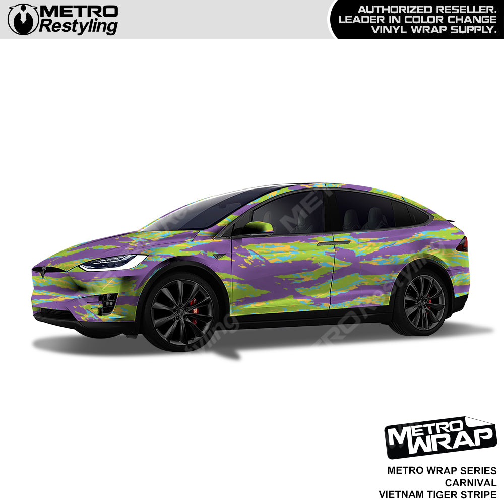 Vietnam Tiger Stripe Carnival Car Wrap
