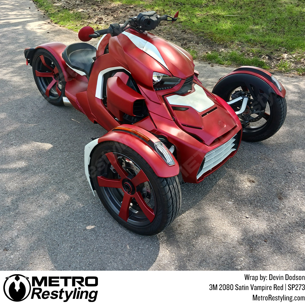 Satin Red Ryker Wrap
