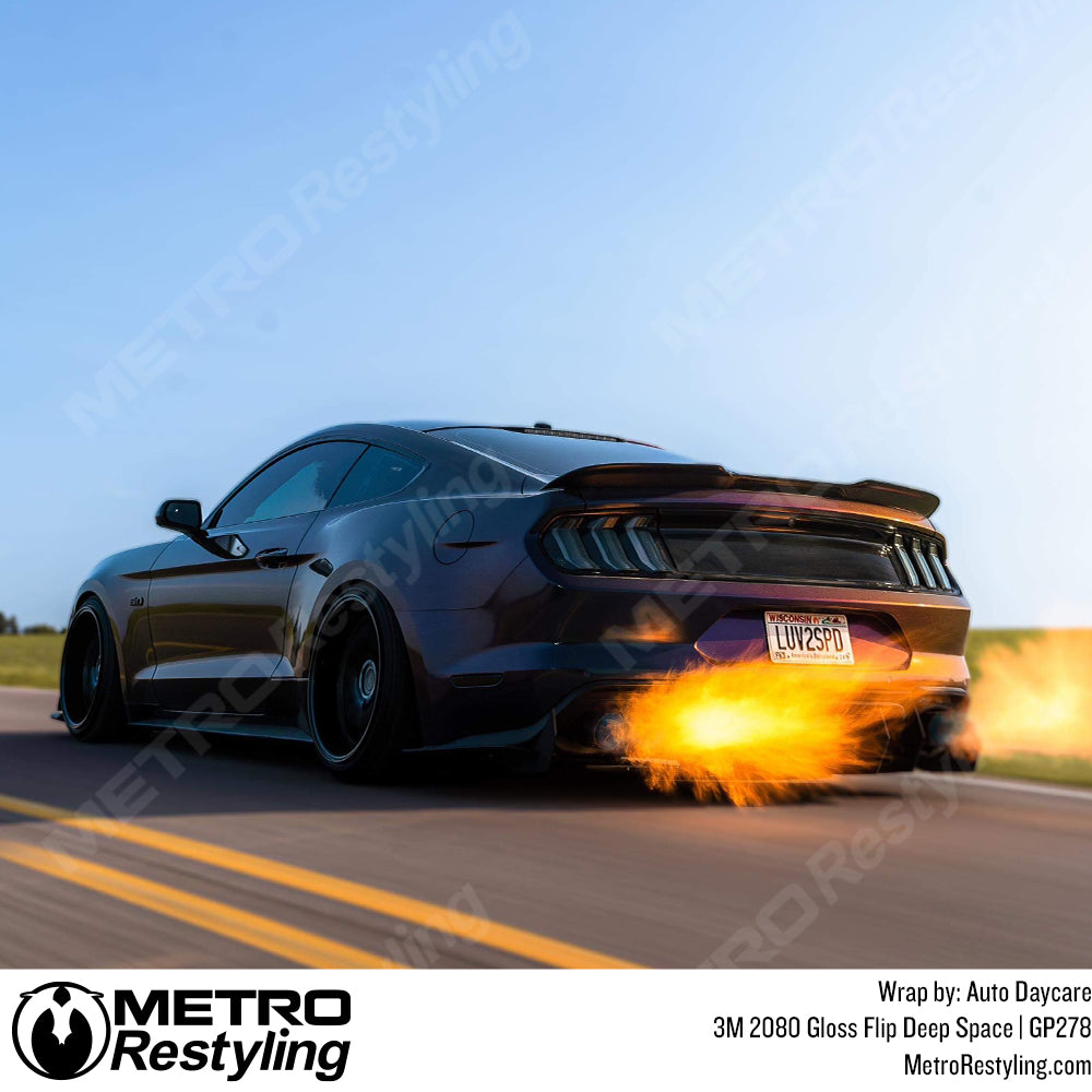 Multicolor Mustang Wrap