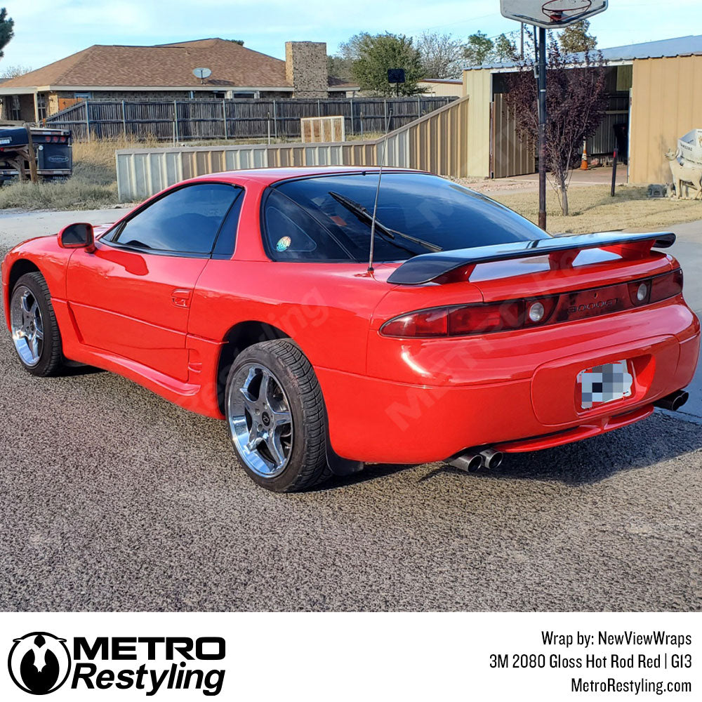 hod red vinyl wrap
