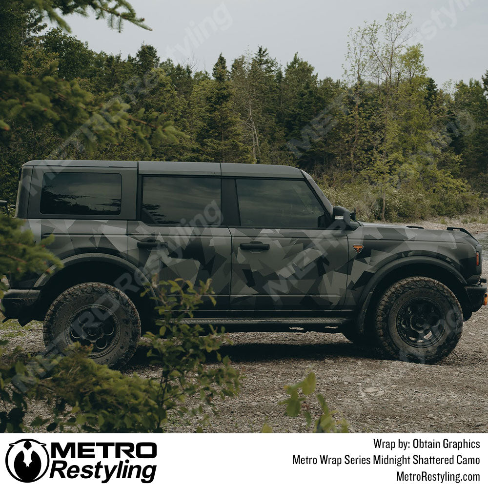 camouflaged vinyl wrap