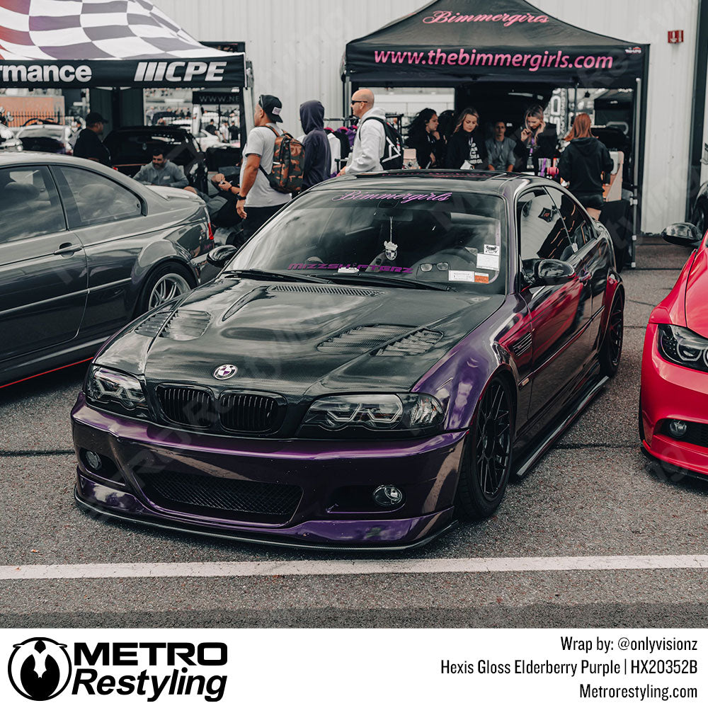 slammed black bmw