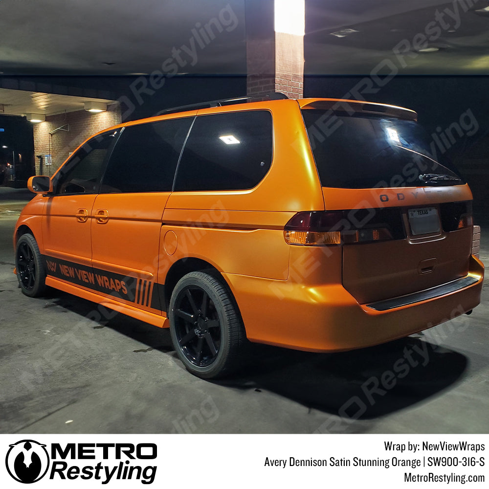 orange vinyl wrap