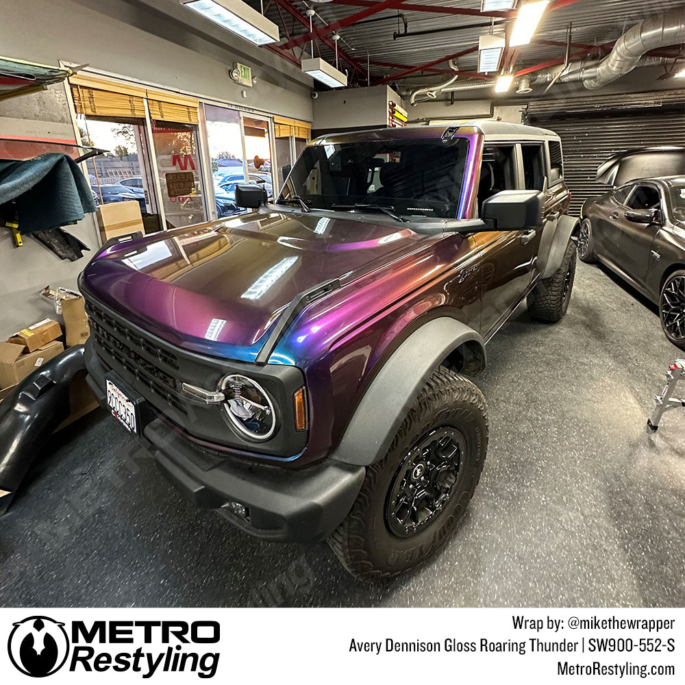 ford purple shift wrap