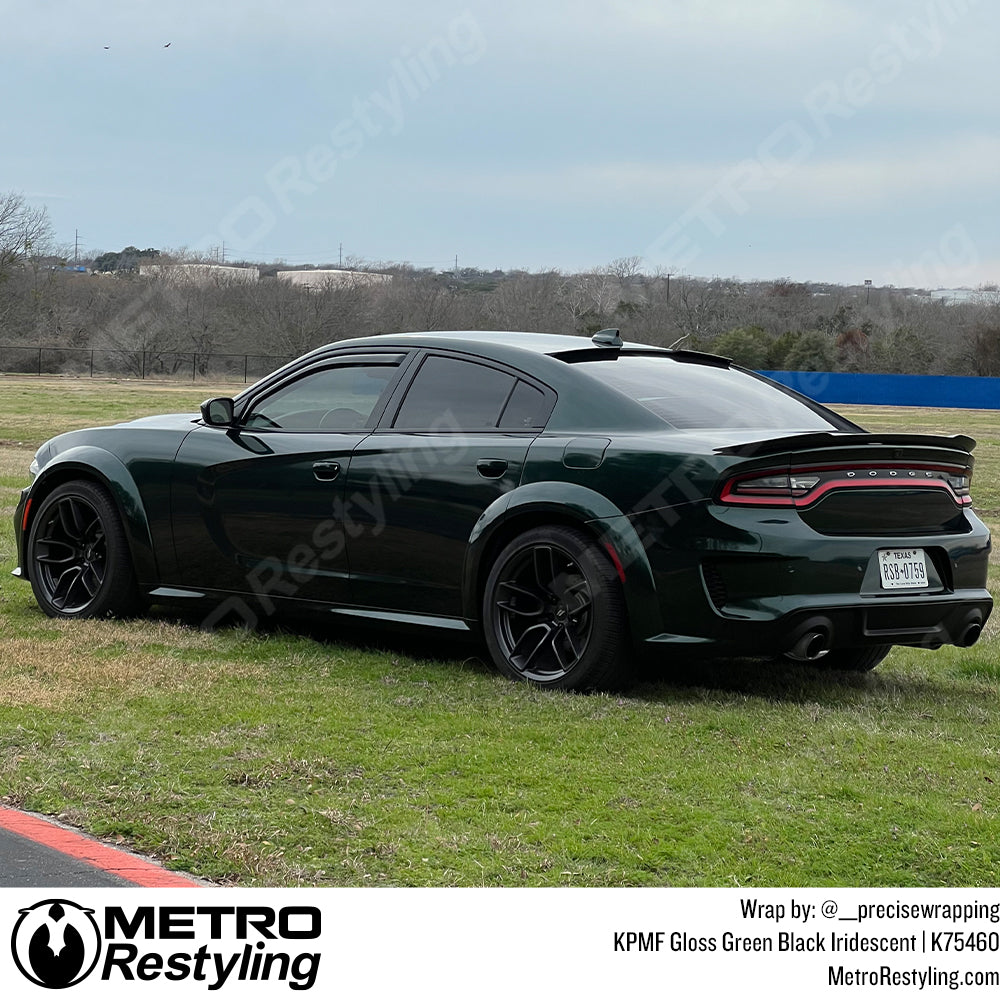 Gloss Green Black Wrap