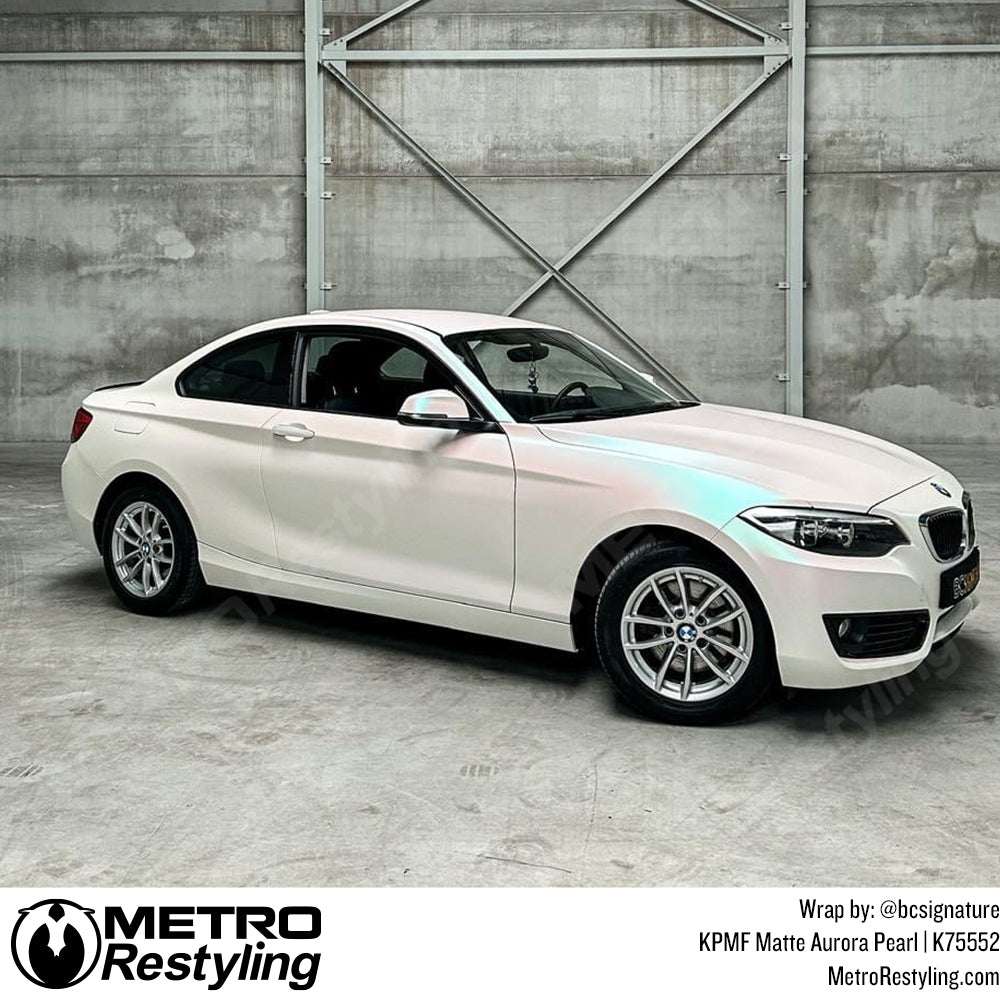 Matte Aurora Pearl Car Wrap