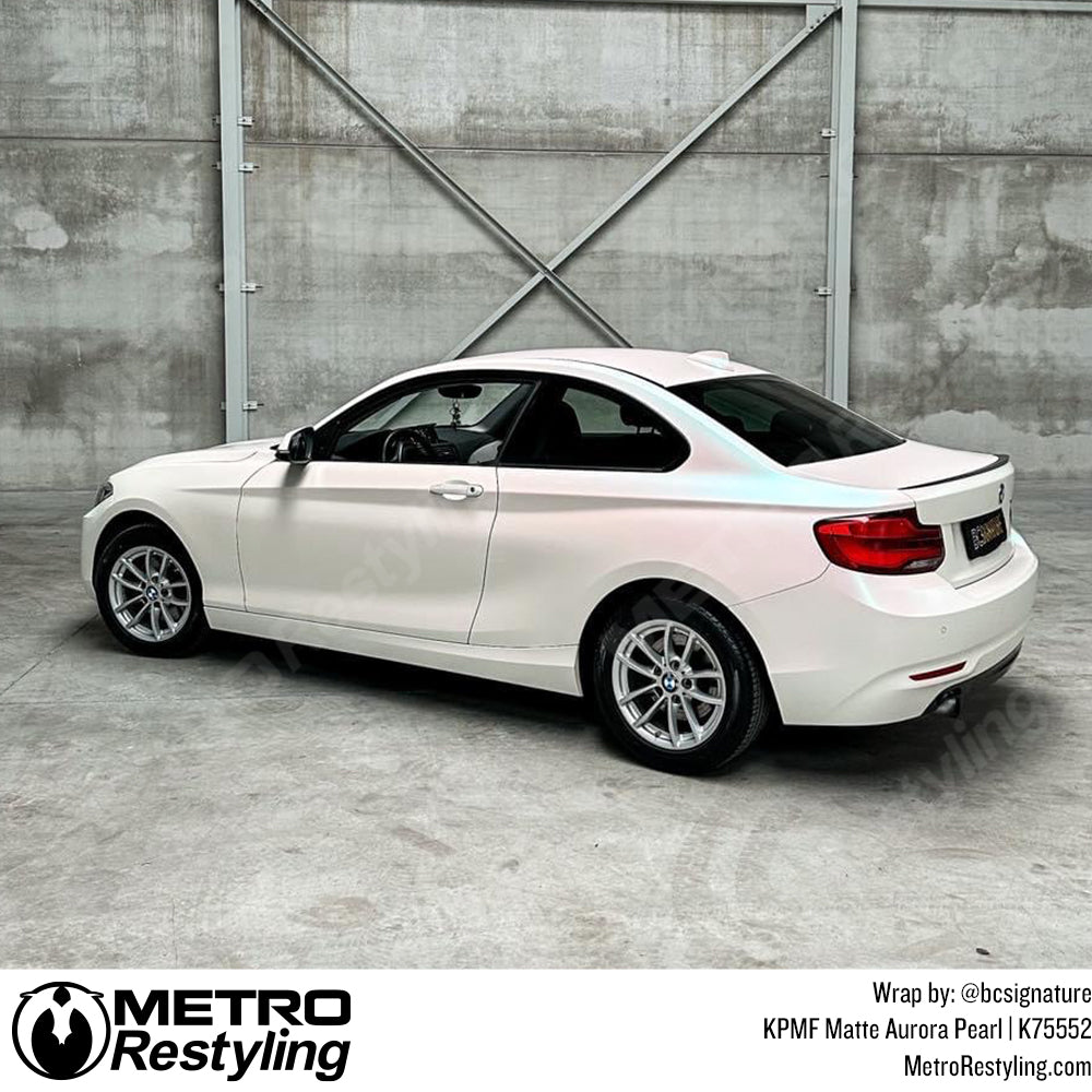Matte Aurora Pearl Car Wrap