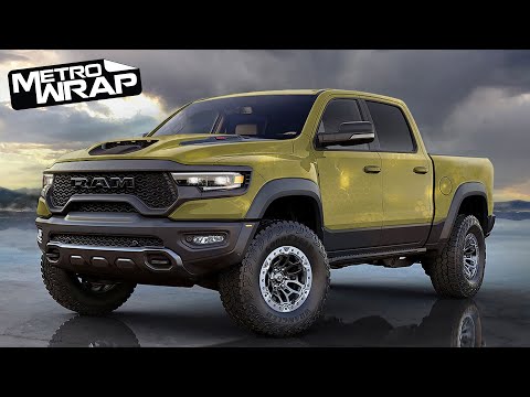 Hex Electric Yellow Camouflage Truck Wraps